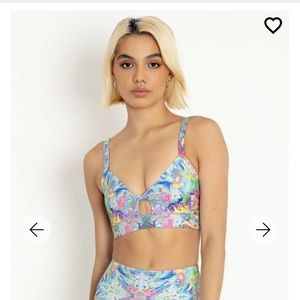 Crystal Magic Twist Crop XXL Blackmilk BM